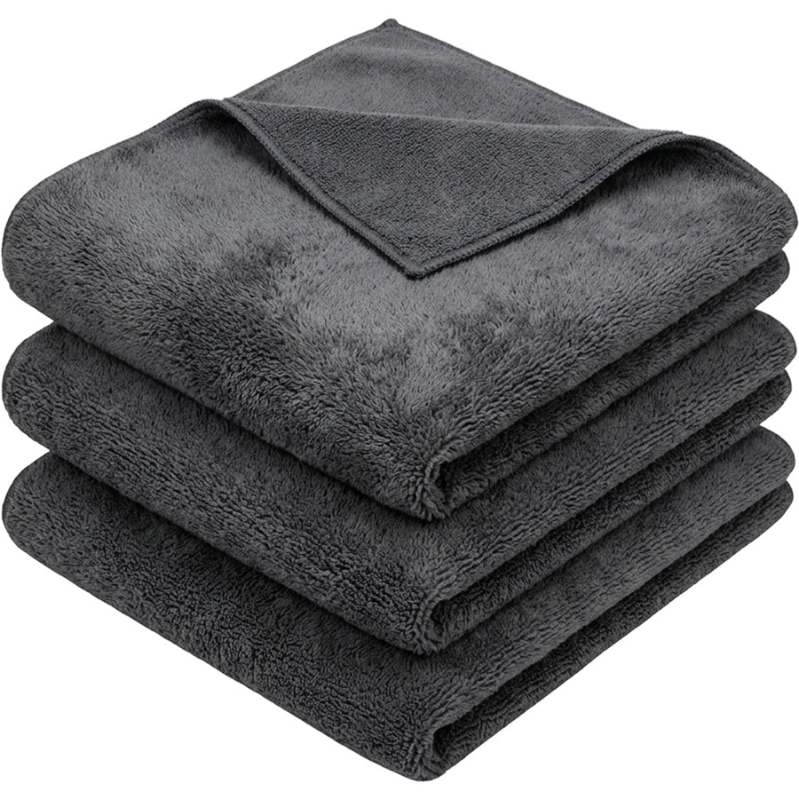 Tirmy Dual Pile Microfiber Detailing Towels 40 cm 3 Pack